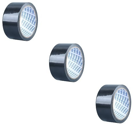 Ciieeo 3pcs Single-sided Tape Electrical Equipment Strong Adhesive Duct Tape for Carpet Boxes