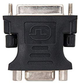 Monkey Ladder Adaptateur DVI 24+5 mâle vers VGA HDB15 Femelle, idéal pour connecter des appareils vidéo et des projecteurs en Haute définition.