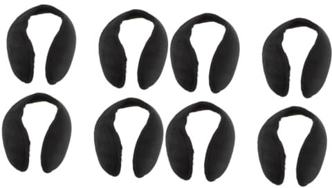 VALICLUD 8stücke Teiliges Ohrenschützer Aus Plüsch Warm Und Bequem Hinter Dem Ohr Tragbar Für Winter Unisex Ohrwärmer Für Damen Und Herren Schickes Design Schützt Die Ohren Und