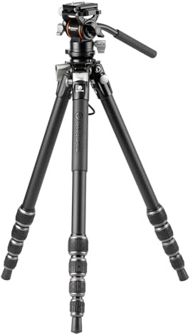 Vanguard Alta Pro 3VLT 235AV10 Aluminium-Reisestativ mit Nivellierfuß und VEO PV-10 kompaktem Videokopf