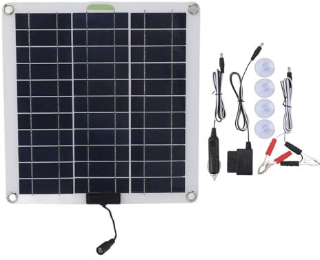 Solarpanel-Set, 200 W, Solar-Erhaltungsladegerät, Tragbarer Batterie-Wartungsgerät mit OBD-Stecker, Solar-Autobatterie-Ladegerät, Wartungsgerät für Boot, Auto, Wohnmobil, Motorrad