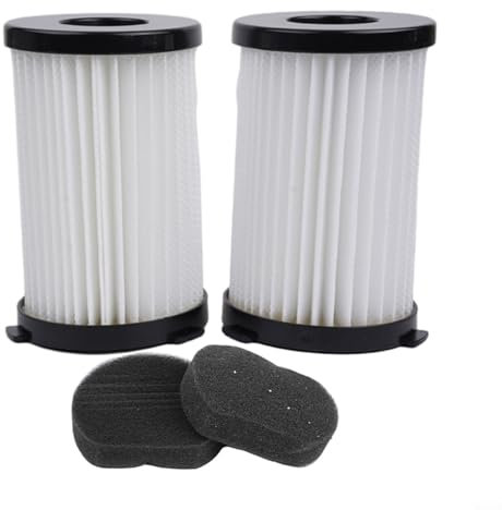 Wenyouya 2Pcs Filter Set, Replacement Filters For Goodmans 356277 Vacuum Cleaner Part Vacuum Accessories Replacement Parts For 369658