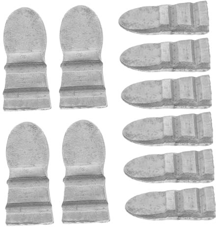 TIDTALEO 10pcs Handle Wedge Steel Tool Accessory for Quick Installation and Stability in Woodworking and DIY Projects