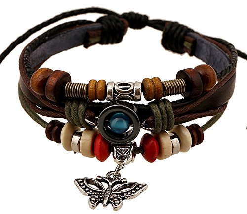 Armband Hip Hop Armband Par Star Braided Surfararmband