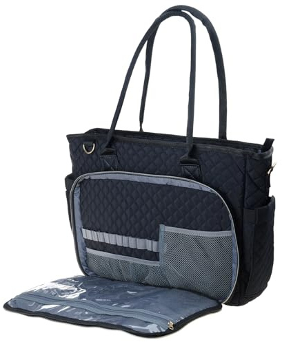 ZYHARUKO Laptop Toted Bag Computer Messaggeri Borsa Cartelle Insegnante Infermiera Borse Da Lavoro Leggero Per Le Donne Regalo Borsa Del Computer Portatile, Nero , One Size