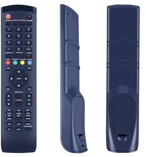 WKOLF Telecomando di ricambio adatto per AKAI Smart TV AKTV3210 AKTV190 AKTV402 AKTV433 AKTV2412SH AKTV3218 AKTV3227H AKTV329P AKTV3223T AKTV3228 AKTV4 AKTV3210 CTV4000 LT320 7AB AKTV410TS