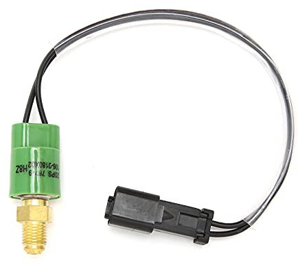 Öldruckschalter Sensor Baggersensor Ersatzzubehör mit Stahlmantel Nylonummanteltem Draht (kleiner Quadratischer Stecker)