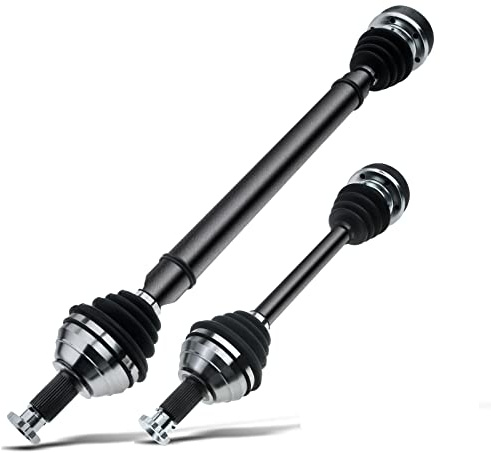 Frankberg 2x Antriebswelle Achswelle Schaltgetriebe 6Q0407272AP | Ohne ABS-Ring, Vorderachse; Kompatibel mit Polo 9A 9N, R.o.o.m.s.t.e.r 5J7, Fabia I Praktik 6Y5
