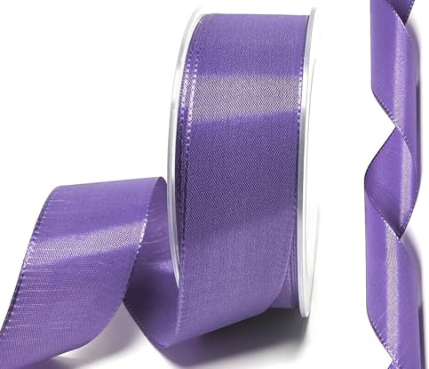 s.dekoda Taftband 50m x 40mm Lila Schleifenband Dekoband Taft Geschenkband