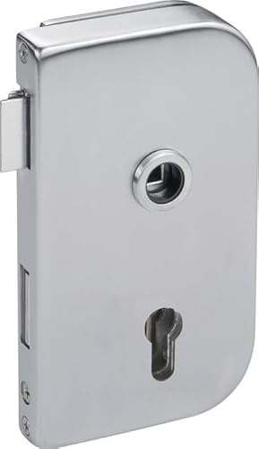 Serrure de porte en verre 6033 PZ L-Roma VA ma PZ DIN li. HERMAT