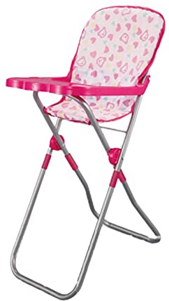 Baby Puppenwagen Set Baby Puppen Kinderwagen Faltbarer Puppenwagen Baby Puppenwagen Kinderwagen Baby Puppenhochstuhl Puppenzubehör Set Geschenke für Kinder
