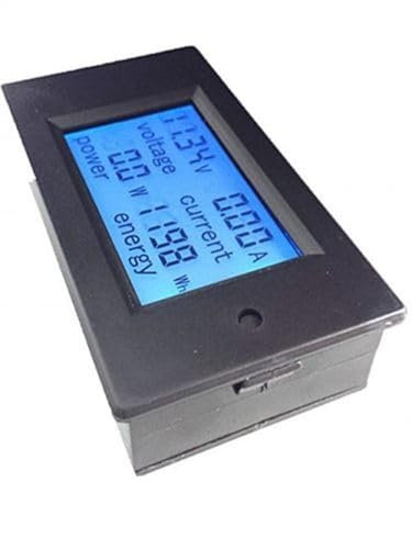 50A DC Panel de energía digital Medidor Monitor Energía Voltímetro Amperímetro + Derivación