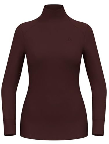 Odlo Thermounterwäsche Damen Active Warm I Langarm Thermoshirt I Warme Skiunterwäsche