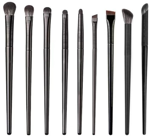 Eupneicu Makeup Brush Set [9pcs], Eye Makeup Brushes, Eyeshadow and Eyebrow Makeup Tools