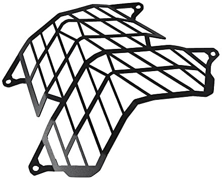 Cubierta Protección Faros Protector Aluminio Para Faros Motocicleta Cubierta Protectora Para Rejilla Parrilla Protección Para Para Tenere 700 Para TENERE 700 Tenere700 Rejilla ProteccióN Faro