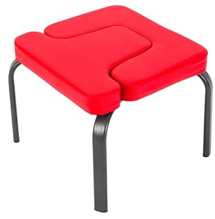 Yoga Headstand Stool, Load 200kg Inversion Training Equipment, for Home Workout Fitness Relaxation Balance Training(Red)