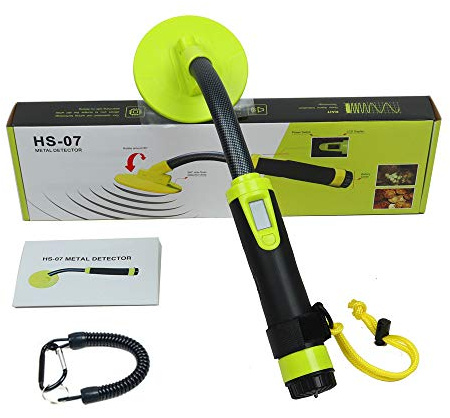 GLOBALDETECTOR Metal Detector 35m/115 Feet Fully Waterproof Underwater Pinpointer High Sensitive Portable Handheld Pulse Induction Gold Detectors Targeting with Vibration LCD Display
