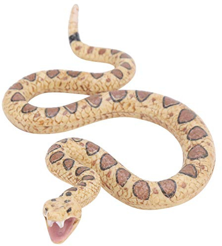 Zerodis Snake Trick Toy, Haute Simulation Mini Serpent Modèle Jouet En Caoutchouc Forêt De La Pluie Serpents Faux Jouets pour Halloween Faveurs Décoration(Serpent)