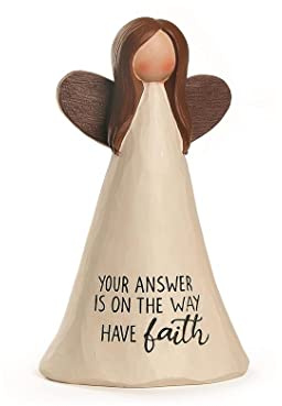Blossom Bucket Feder & Anmut Engel Figur Have Faith Schutzengel Geschenk