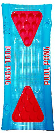 FASHION 7STAR Aufblasbarer Bier Pong Tischschmuck für Erwachsene, zum Aufblasen, Spielen, Partyzubehör für Kinder