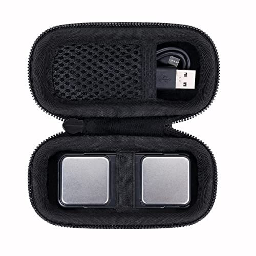 khanka Hard Case for AliveCor KardiaMobile ECG Monitor, Fits KardiaMobile 6L/6L Max, 6-Lead Personal EKG Device, Portable Heart Monitor Storage Case (Case Only)（Black）