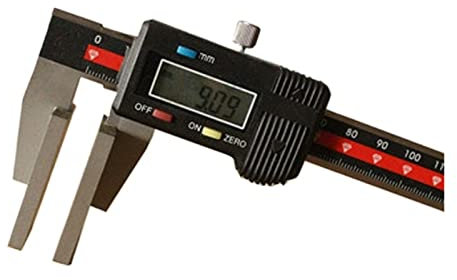 Outside Micrometer 0-150mm 6inch Wire Rope Calipers Wide Large Jaw Broad FACE Cable Vernier Caliper/Digital Caliper Micrometer Ruler