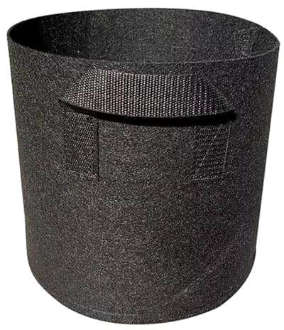 Pflanzsack 75L Stofftopf aus Vliesstoff Kartoffelsack mit Griff Wiederverwendbare Pflanztasche Balkon für Den Anbau von Kartoffeln Tomaten Gemüse Blumen Belüfteter Gartentopf 20 Gal, 1pc