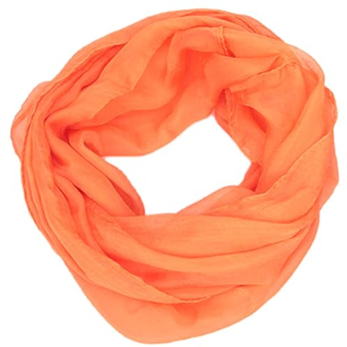 FAIRYGATE Damen Schal Frühling Loop Schal leicht und seidig Schlauchschal Tuch Unisex
