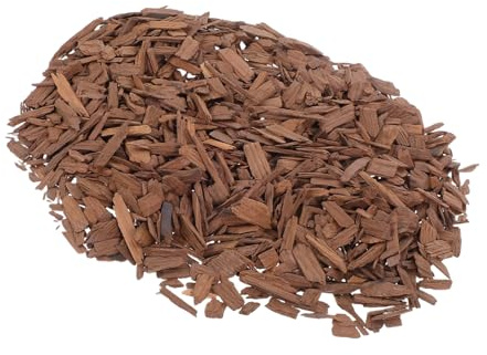 COLLBATH Französische Eichenchips 100G Geröstet Für Weinherstellung Hausbrauen BBQ Grillrauchchips Verbessern Weinaroma Geschmack Mit Leichten Fruchtnoten