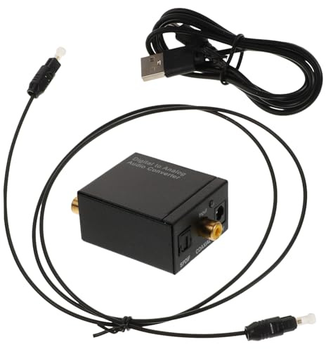 Homoyoyo Audio Digital Converter Theater Digital to Analog Audio Converter Adapter for Rv for Tv