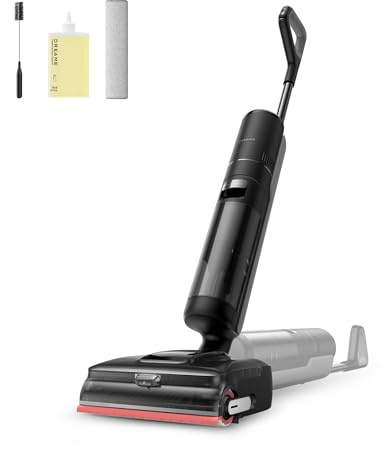 DREAME H15 Pro FoamWash Aspirapolvere Lavapavimenti, Pulizia Mirata, Dosaggio Intelligente Detergente, Braccio Robotico IA 2.0, TangleCut 2.0, Lavaggio Spazzola 100 °C, Asciugatura Intelligente