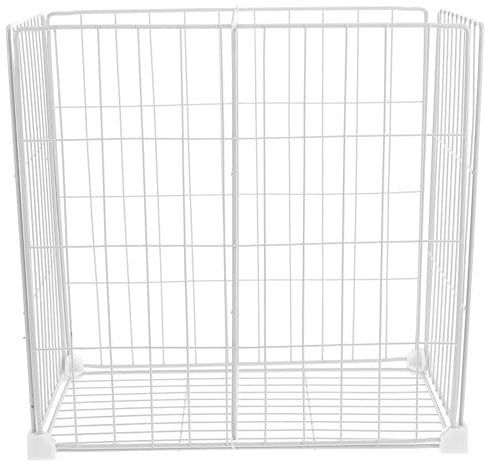 TOYZFRIENDY Étagère De Rangement pour Congélateur Paniers De Congélation pour Coffre Et Congélateur Vertical Séparateurs De Stockage Organisateurs pour Fruits Et Légumes Blanc