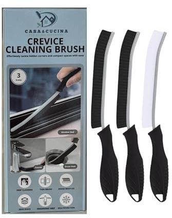 Crevice Cleaning Brush UK - Hard Bristle Bathroom Cleaning Brush, Multifunctional Gap Cleaning Scrub Brush, Grout Brush, Cleaning Products for Household Use, Home+and+Kitchen, Window, Vehicle, Toilet