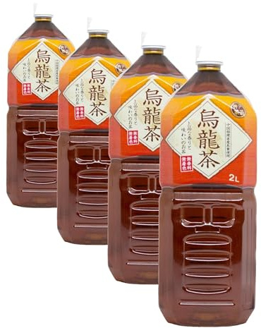 Kobe Sabou Oolong Tea PET 2L | Refreshing Japanese Tea, Naturally Brewed, Antioxidant-Rich Beverage (Pack of 4)