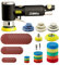 Anesty 25mm 50mm 75mm Druckluft Exzenterschleifer Mini Poliermaschine Auto Polierer Set
