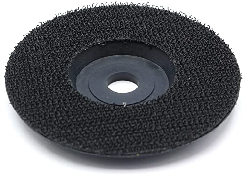 Reinigungsscheibe Schleifteller Schleifvlies Schleifscheiben Poliervlies 76 x 10 mm Reinigungsvlies für V2A INOX Alu Metall Edelstahl Teller Akku Winkelschleifer (1x Schleifteller)