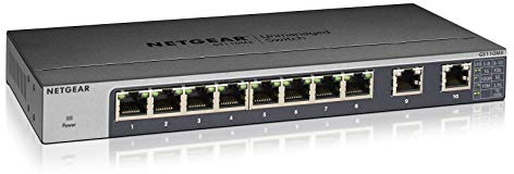NETGEAR ProSAFE Commutateur gigabit 10 GbE/Multi-Gigabit - Non managé 10 Port