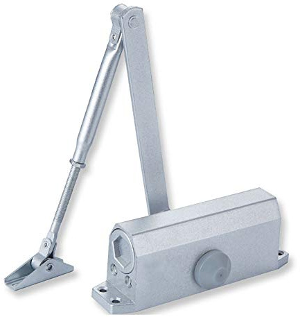 NUZAMAS-Türschließer, automatisch, hydraulisch betätigt, Brandschutztürschließer, einstellbar für hohe Beanspruchung, für 800-1250 mm Tür, 45-75 kg, max. Öffnungswinkel 150 Grad