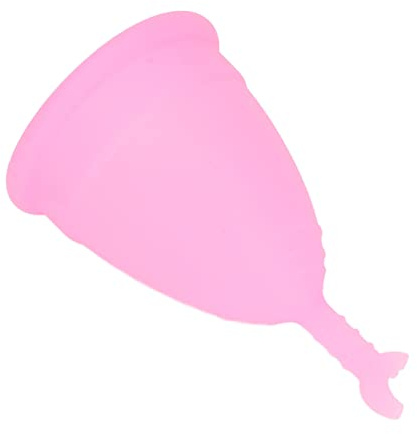 Menstruationstasse, Menstruationstasse aus Weichem Silikon für die Heimreise (Rosa)