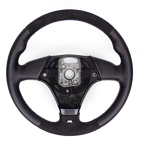 Wildledergeflecht Auto-Lenkradbezug, für BMW 3er E36 E46 5er E39 8er E31 1995–2000 Zubehör