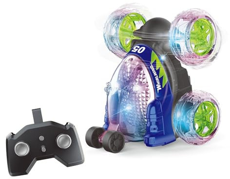 VESTERGAARD Crazy Tumbler - Stunt Car R/C w/Light 2,4GHz - Blue (534446)