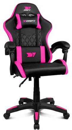 Stolar varumärke Drift modell Stol GAMING DRIFT DR35 SVART-FUCSIA