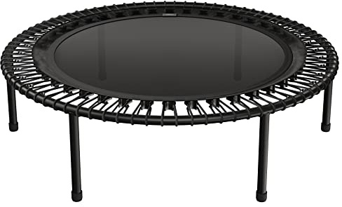 bellicon Mini Trampolin | Seilring-Federung bis 150 kg | Indoor Fitness Trampolin für Erwachsene | Klappbeine