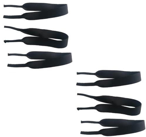 Angoily 2 Sets Brillenhalter und Sonnenbrillenkordel Dehnbares und Bequemes Brillenband für Kinder 3 Stück