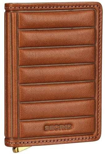 Secrid Damen Herren Geldbörse Premium Slimwallet Emboss Lines One Size