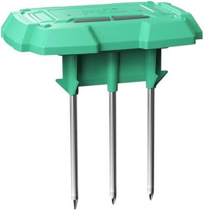 RAINPOINT WiFi Bodenfeuchtigkeitssensor TCS005FRF Muss mit WLAN Bewässerungscomputer TTV103WRF oder TTV203WRF, und WiFi-Hub TWG004WRF verwendet Werden, RainPoint Tuya App-Steuerung (2.4GHz)