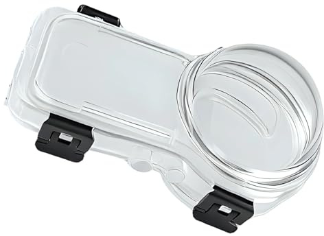 Custodia subacquea invisibile per fotocamera d'azione, accessorio impermeabile invisibile, 50 m impermeabile per