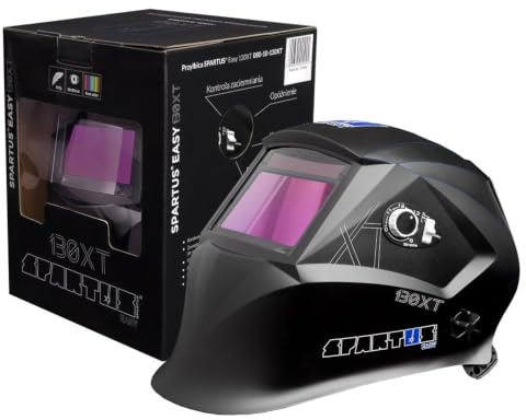 SPARTUS Easy 130XT Masque de soudage automatique 1/1/1/1/2 True Color 4 capteurs et fonction meulage MIG Wig Bestschweissen.de
