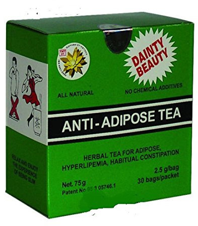 DAINTY BEAUTY Antifetttee zur Gewichtsreduktion, entgiftende und abführende Wirkung - Grüner Tee - Small