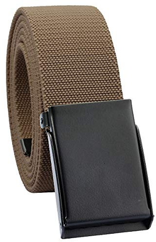 KYEYGWO Unisex Verstellbar Elastischer Stretchgürtel Metallschnalle | 4cm Breite Einfarbig Web Arbeitsgürtel mit Flip Top Schnalle für Herren Damen für Jeden Anlass Leichter Wandern Geschenke